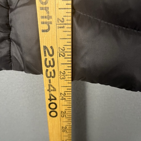 The North Face Aconcagua Puffer Jacket Women's Small Black Goose Down 550 Fill - Picture 12 of 13
